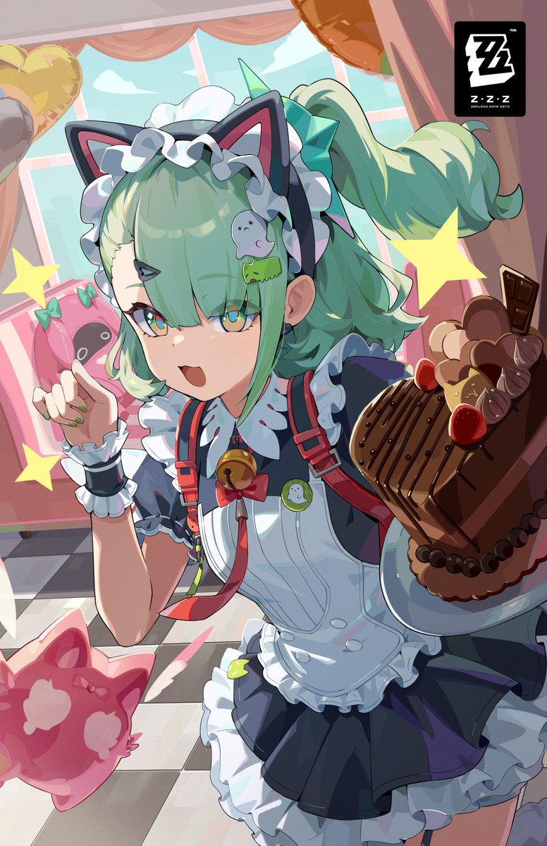 Afternoon Tea Break | Sweet Magic

"W—Welcome home~ This is a special choco... chocolate... uh... fluffy cake, just for you!"
"Allow me to work my magic and make this chocolate even sweeter for you!"
"What?! Y—You ordered the strawberry flavor?! I'm so sorry!! Wait a minute, I'll
