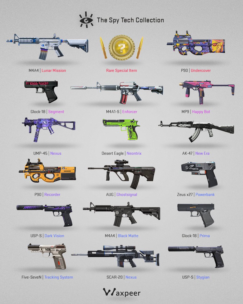 Here’s our take on the upcoming Spy Tech Collection! 👨‍💻

Got any favorites? 👀