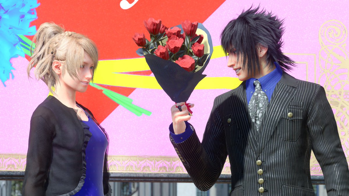 ハッピーバレンタイン！
ノクルナ編。

#FF15 #FFXVWindowsEdition #FF15MOD
#ノクルナ