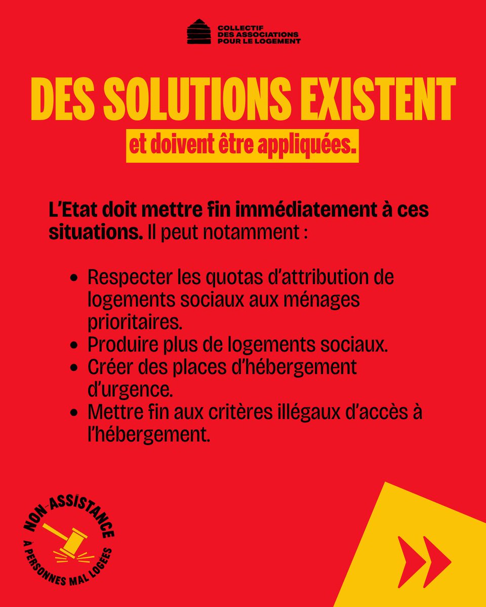 Collectif des Associations pour le Logement tweet media