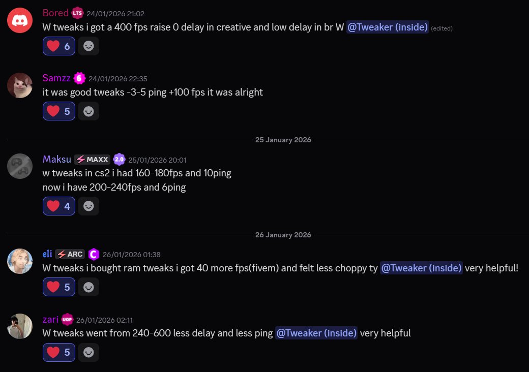 Instinct's Tweaks tweet media