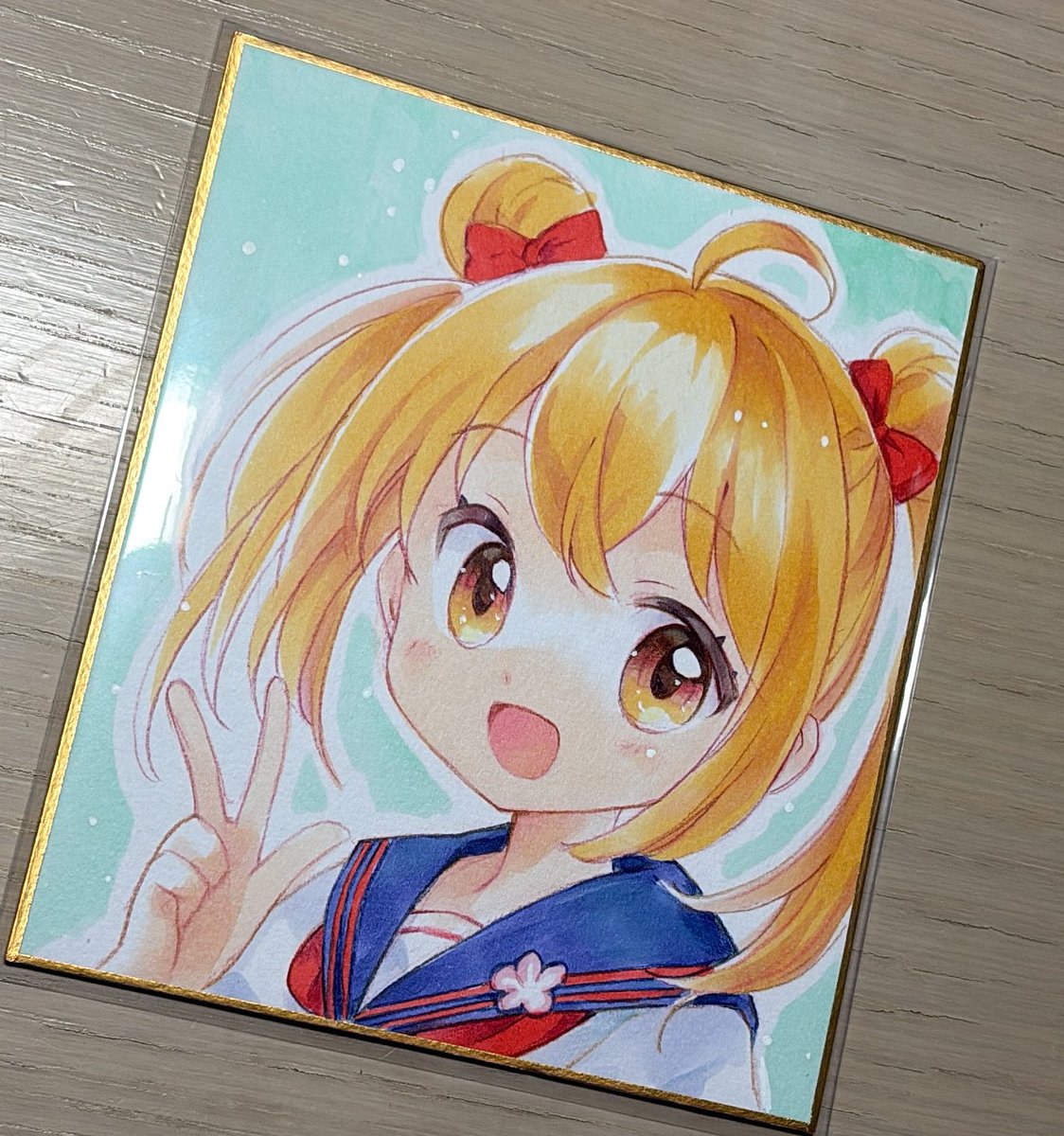 明日頒布の色紙です… 先週お嫁に行けなかった子達もどうぞよろしく