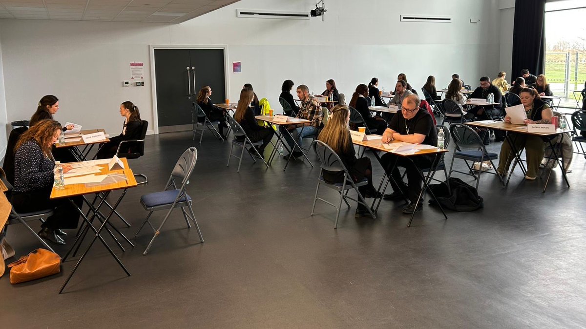 SJBLiverpool's tweet photo. To celebrate #NationalApprenticeshipWeek, our students have been discovering the many opportunities apprenticeships can offer for future careers 🌟

We've had some fantastic organisations deliver workshops and our Year 12s even took part in employability interviews! 

#NAW2026 https://t.co/06i6ZClnCa