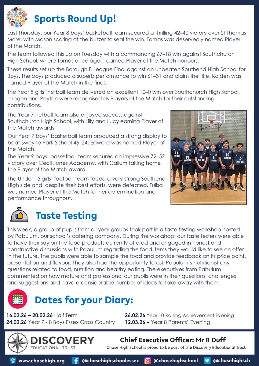 Chase High School tweet media