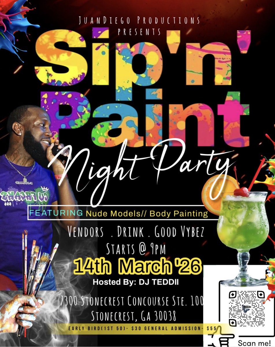 DON’T MISS OUT ON THIS EPIC EVENT!!!! SAVE THE DATE, GET YOUR TICKETS!!!! 1st 50 PPL GET $25 OFF!!!! AN EVENT FOR ALL!!!! GOOD VYBEZ, GREAT MUSIC!! GET YOUR TICKET ON EVENTBRITE!!!!