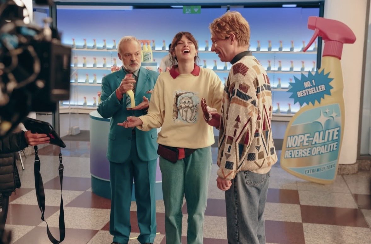 exit sign over nope-alite when there’s no door back there.. welcome back the bolter