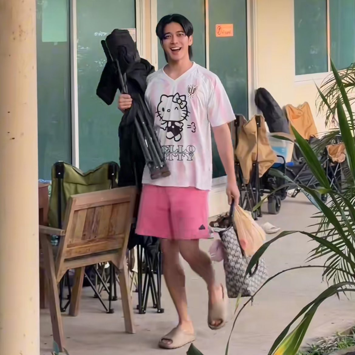 เมื่อไฮโซตั้มไม่ไปกองถ่าย คุณหนูน้องยูโรเลยต้องแบกหาม