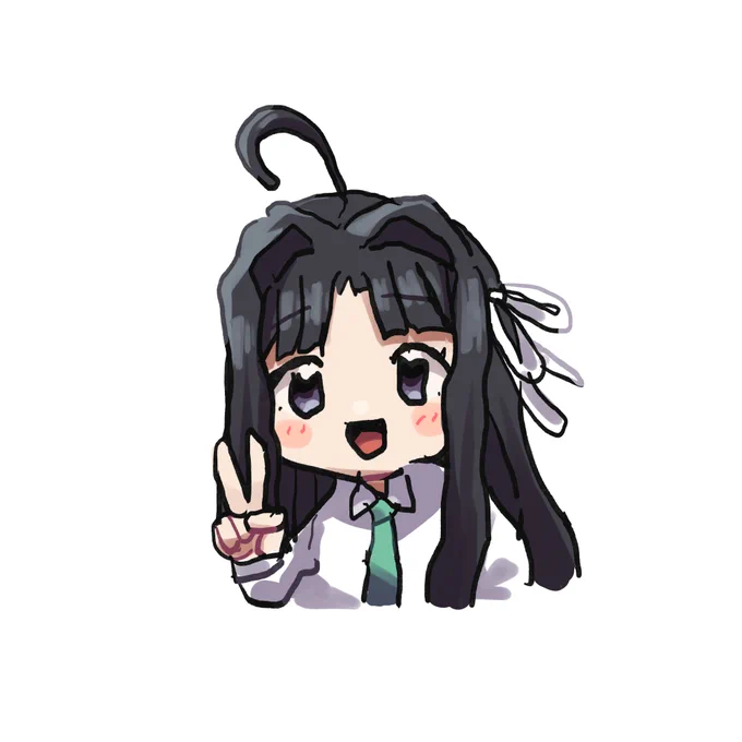 息抜き(線画のみ左手)