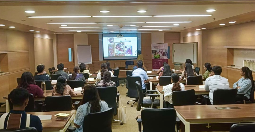 GodrejArchives's tweet image. Excited to share that our workshop ‘Understanding #Environmental Shifts &amp;amp; #CulturalImpact through #OralHistory’ in collaboration with Oral History Association of India &amp;amp; Centre for #Kachchh &amp;amp; #Desert Studies, Somaiya Vidyavihar University just wrapped up… instagram.com/p/DUs5cOQjRIo/…