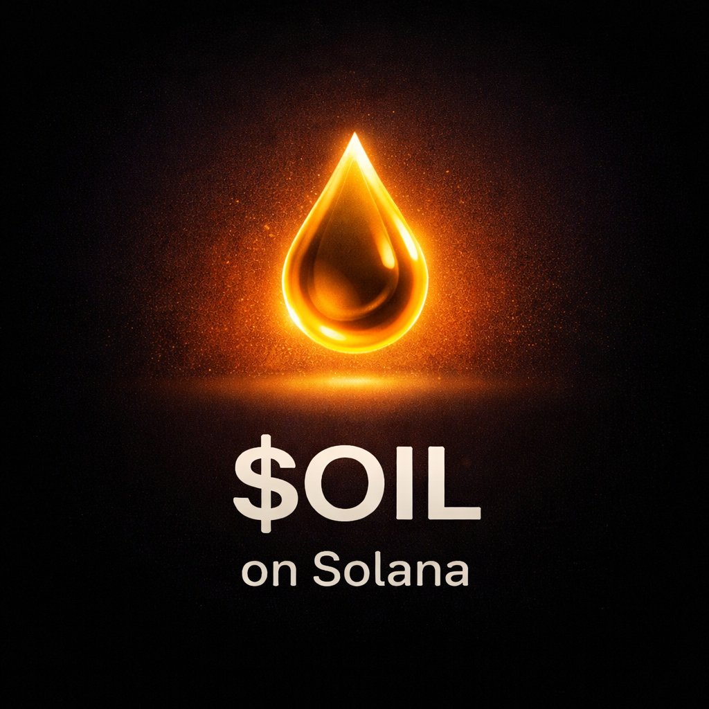 Snagged a bag of $OIL 🛢️
Early vibes looking interesting.
 #SOL