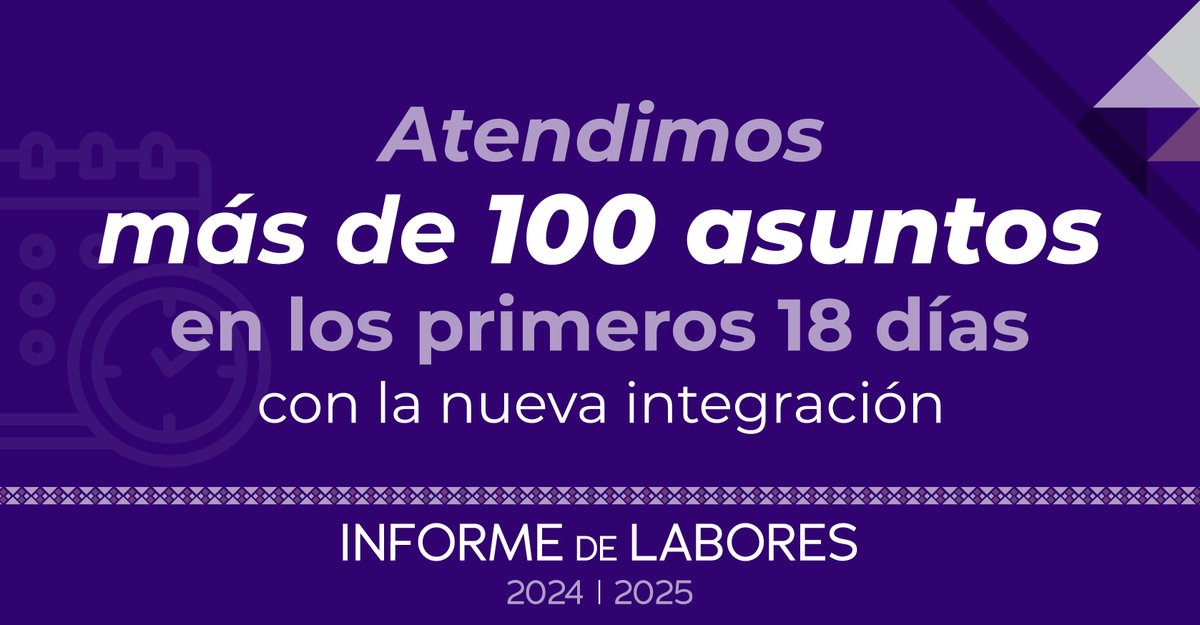 TEPJF_TOL's tweet photo. Más de 100 asuntos atendidos en los primeros 18 días con la nueva integración.

Resultados que reflejan rapidez, análisis sólido y compromiso con la certeza jurídica.

La #JusticiaElectoral responde cuando más se necesita.

#JusticiaPronta #InformeDeLabores #SomosSRT #TEPJF https://t.co/B4wDDCha0g
