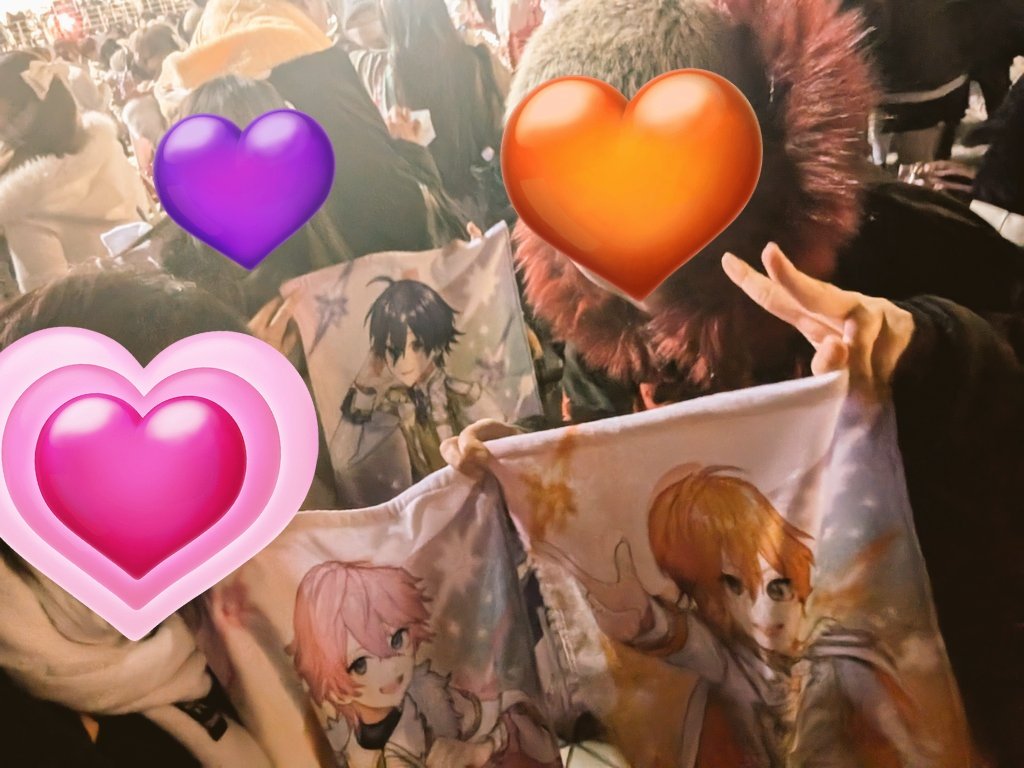 st_quartz's tweet photo. いつか一緒にライブにいこうね。その約束が叶ったすとふぇすでした！！
💜くん推しの相方ちゃんの人生初ライブに💜くんがでてくれてほんとに良かった。最高にHappyなライブでした！！
#すとふぇす2026 https://t.co/Kl8HGqgyt9