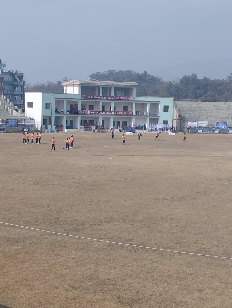 PABSON Cricket League is currently underway at Lower Mulpani!

School cricket can be that platform which helps polish and refine young talents.

CAN should give serious priority to organizing long-format cricket tournaments at the school level!!

#NepalCricket
<a href="/CricketNep/">CAN</a>