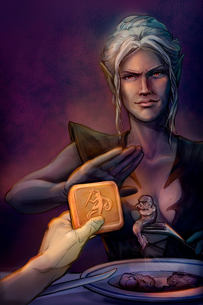 #Minthara #BaldursGate3 #BG3 #Drow #fanart
