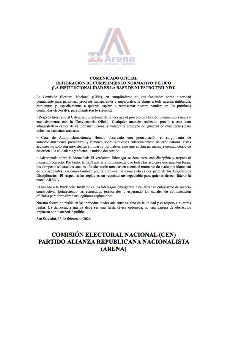 ARENA CEN tweet media