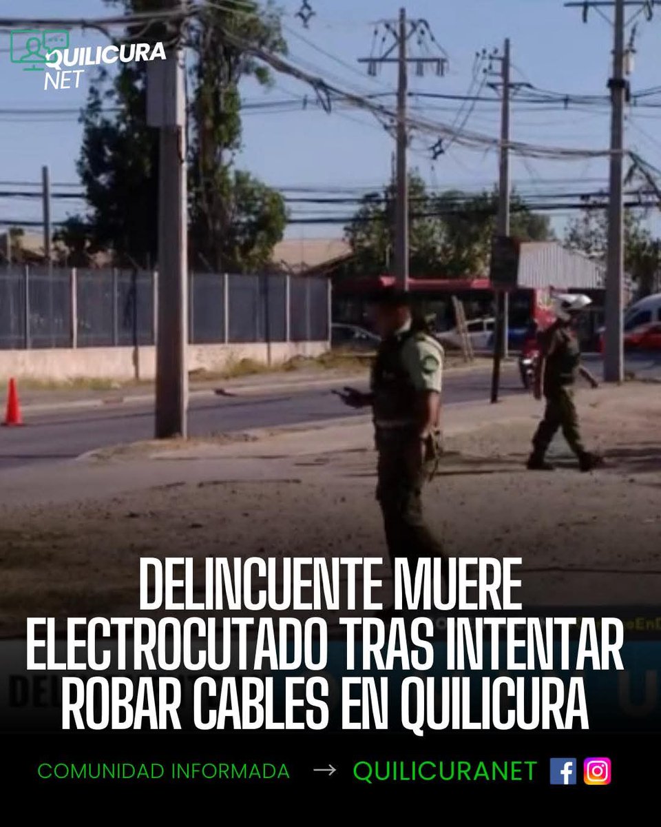 marce_amalia's tweet photo. El indh, se querellara contra ENEL por no dar facilidades a delincuentes en el robo de cables..  🤦 https://t.co/yKAYq3cvTd