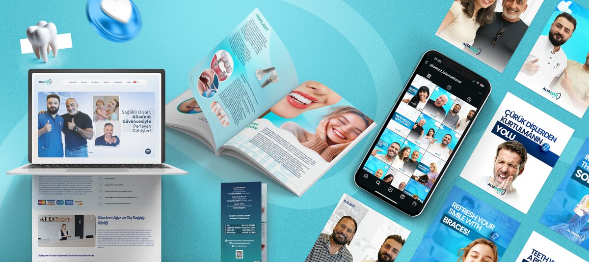 Mayfair_Digital's tweet photo. We opened the doors to the digital world for Aliadent! 🦷
We have embarked on a stronger branding process with our website, brochures and social media activities.
Strong digital identities create strong brands. 💪

 #DigitalBranding #StrongSmiles #DigitalMarketing https://t.co/0avctkFhwi