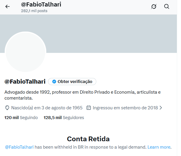 A meritríssima "iluministra" alegou que proibir o desfile da escola que adotou um samba=jingle de campanha seria "censura". Em 2022, ADMITIU a censura como "excepcionalíssima", contra o Brasil Paralelo. Pois ora, a censura "excepcionalíssima" ainda pende sobre mim (meu perfil