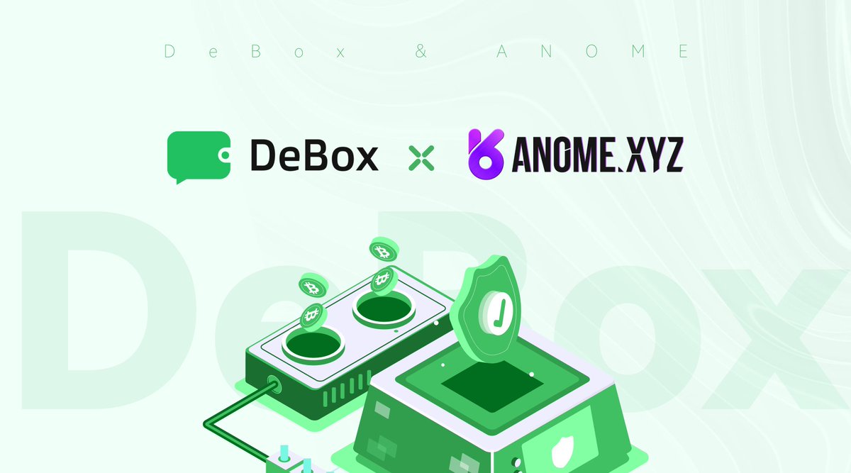 DeBox_Social's tweet photo. 🔮 We’re excited to partner with @Anome_Official 

Anome is a on-chain gaming platform where users can play lightweight Web3 games, earn and unlock asset liquidity without selling.  

Together, we aim to make Social and Gaming more accessible, engaging, and rewarding. https://t.co/HTnAsrWJjh