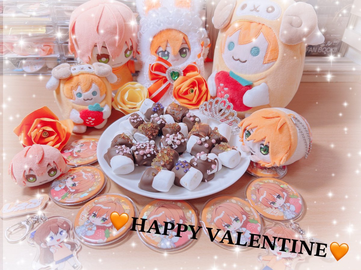 🧡𝐇𝐀𝐏𝐏𝐘 𝐕𝐀𝐋𝐄𝐍𝐓𝐈𝐍𝐄🧡 ジェルくんと出会ってから2回目の