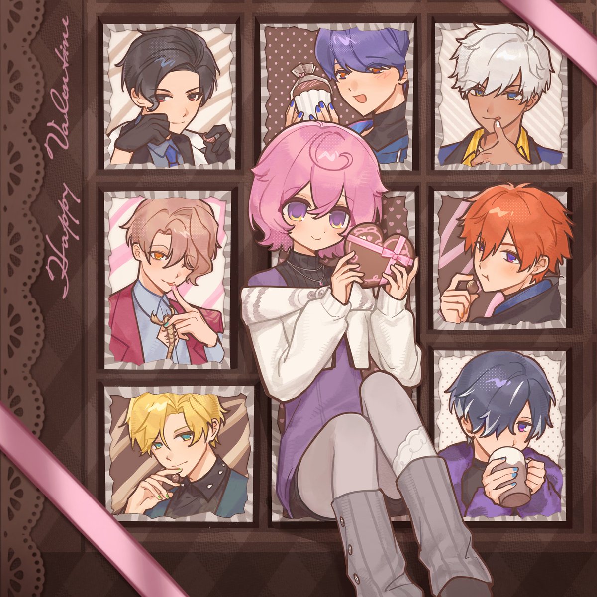 mumu_873's tweet image. Happy Valentine's Day🍫🎀
#obeyme #obeymemc