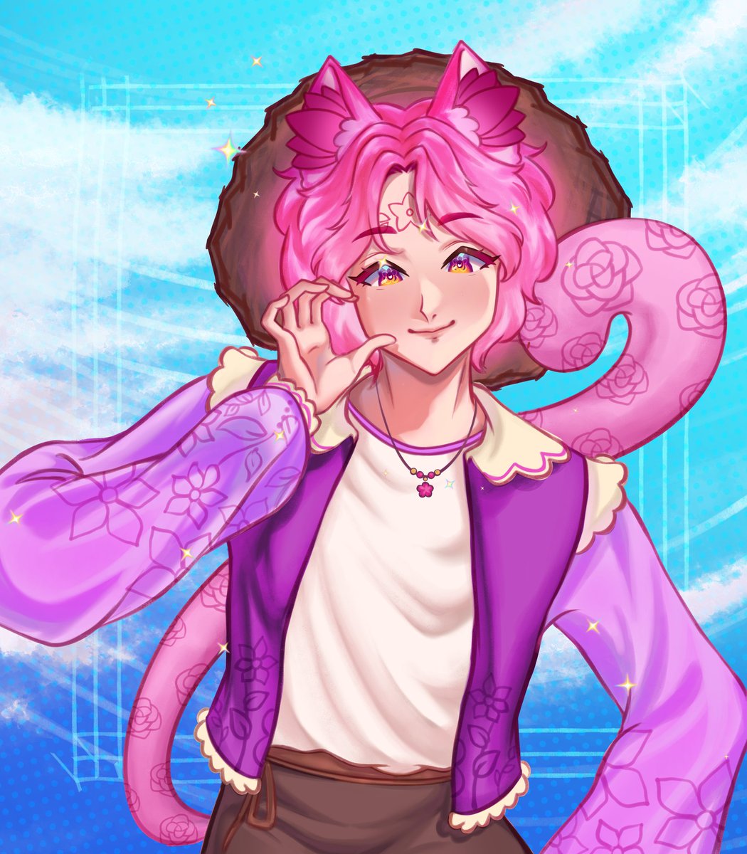 AAAAH!!!! I'm screaming I love this art!!!! 🩷🩷🩷 This is easily one of my favorite art pieces I've gotten!! Thank you so much to the wonderful artist <a href="/ayeshasnart/">Ayesha SN</a> she's amazing! Please, if you can, get art from her! I love her art and she made me pretty!

Design: <a href="/Artofgaby/">Gaby 🌸🌿 | REDEBUT: FEB 20 | Fairy Vtuber Artist</a>