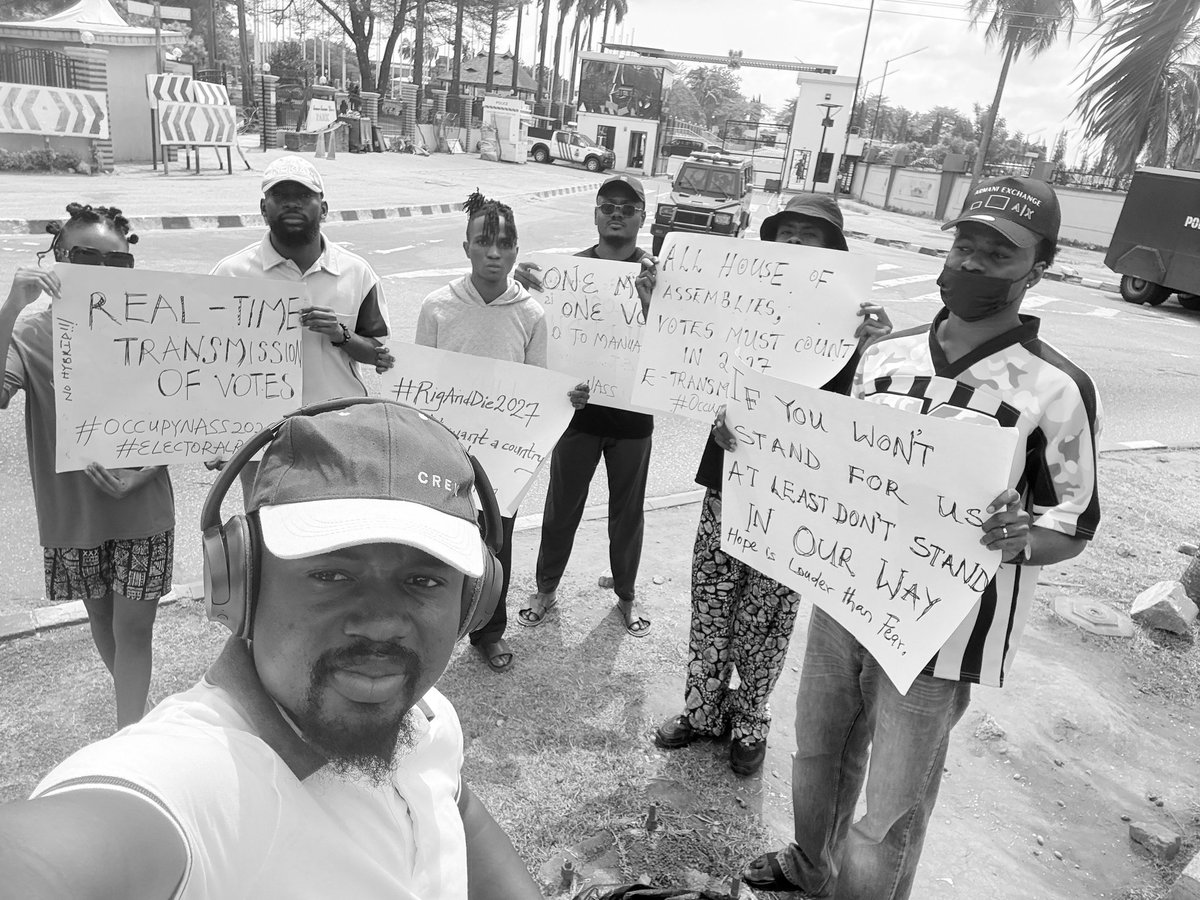I am not Jobless
I am just restless because no nation can succeed by overlooking the rascality of a few individuals in the executive,  legislature and judiciary.  
We deserve better, and we will keep demanding for better