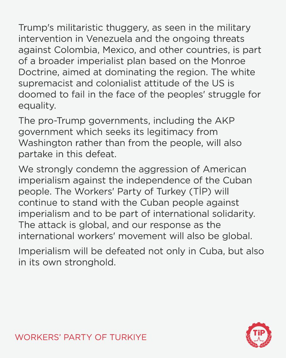tipintrelations's tweet photo. Hands off Cuba! https://t.co/WsWP5Gqstg