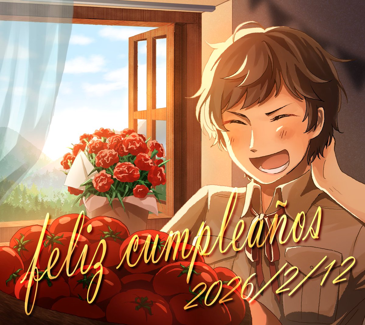 #アントーニョ・ヘルナンデス・カリエド生誕祭2026 #親分生誕祭2026 #2月12日は太陽の沈まぬ親分の誕生日 
大遅刻ですごめんなさい