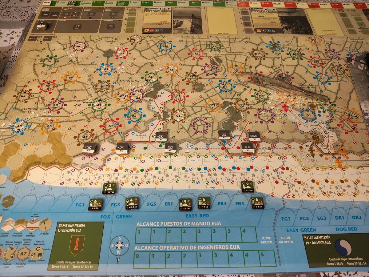 DadoMaldito's tweet photo. Hoy toca tarde guapa con D Day Playa de Omaha, que por cierto se me hace raro la traducción al español de este juego por @DevirIberia. Tengo algunas partidas en el canal de la versión original, pasaros por BIO para ver el link de Youtube. https://t.co/0rYBMHWS9M