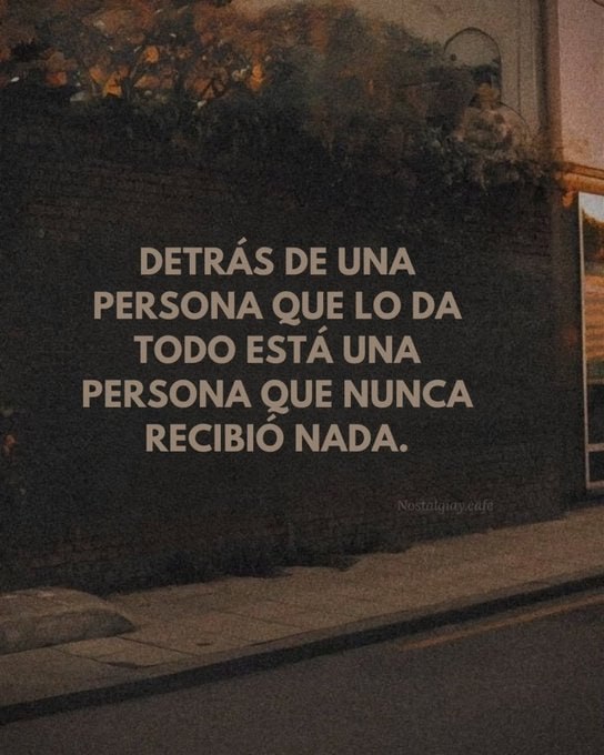 No lo sé Rick, algunos nuestro lenguaje de amor es dar