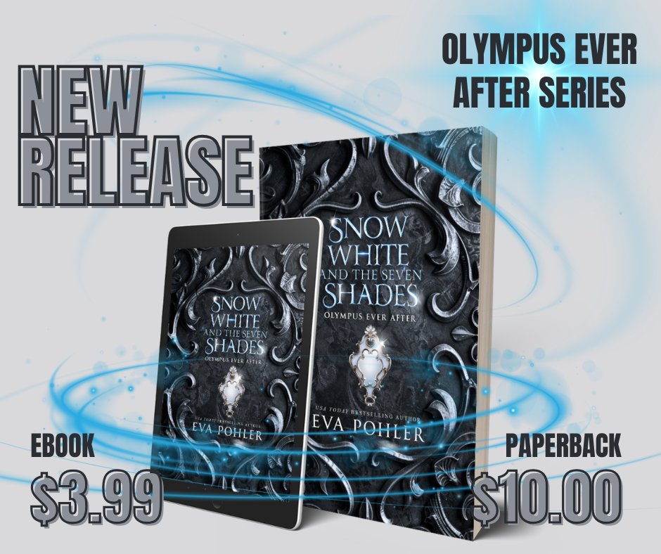 ✨ OUT NOW ✨
Seven shades.
One runaway goddess.
And a god who refuses to lose her.

Now available in ebook, paperback, and audiobook
#SnowWhiteAndTheSevenShades #FantasyRomance #MythRetelling #NewRelease #EvaPohler #AudiobookLovers
wix.to/9NyVQHh