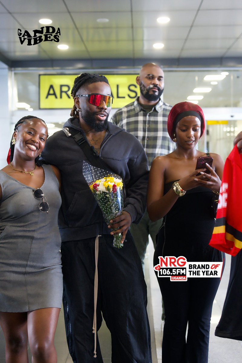 nrgradioug's tweet photo. But what does it take to be one of these ladies that welcome international artistes ?? https://t.co/32Nv4kxQOk