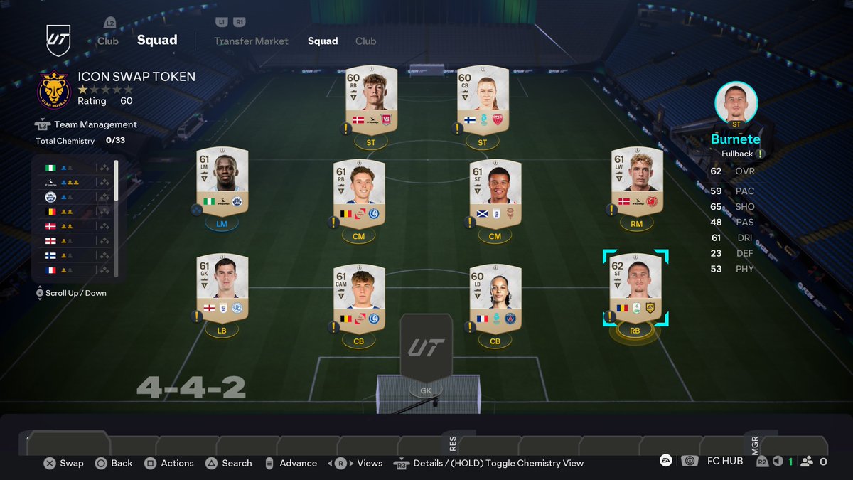 Just did the 6 Squad Battles and the 6 Prem games from Icon Swaps.

Next week we getting another 10.

You guys grinded all of the current 10 tokens already or still working on it?