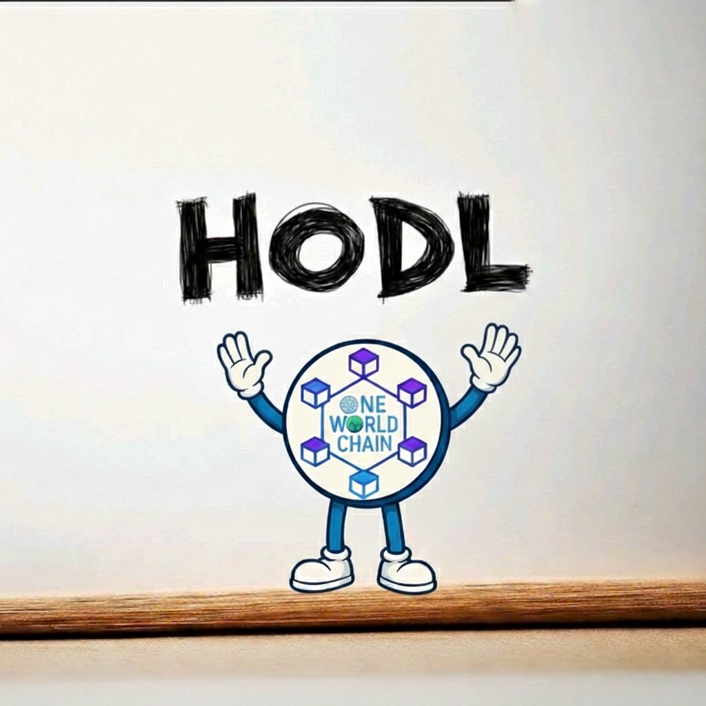 The future belongs to those who know how to HODL with faith. 💎🙌

#HODL #CryptoLife #OneWorldChain #Blockchain #DigitalAsset #CryptoCommunity #ToTheMoon
