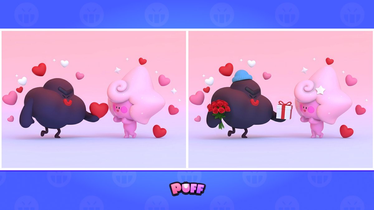 Put your observation skills to the test by stepping into a sweet challenge 👁

💡 Tiny details &amp; hidden changes are scattered around
💪🏻 Only the most attentive players will catch every one of them

Zoom in to enjoy a cozy #ValentinesDay2026 weekend moment inside #Puffverse 💖
