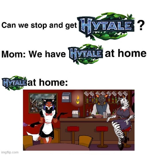 masterphazon's tweet photo. I dunno, this has been in my head since Hytale released.
Enjoy my stupid low effort joke. https://t.co/TvSZLRg7RJ