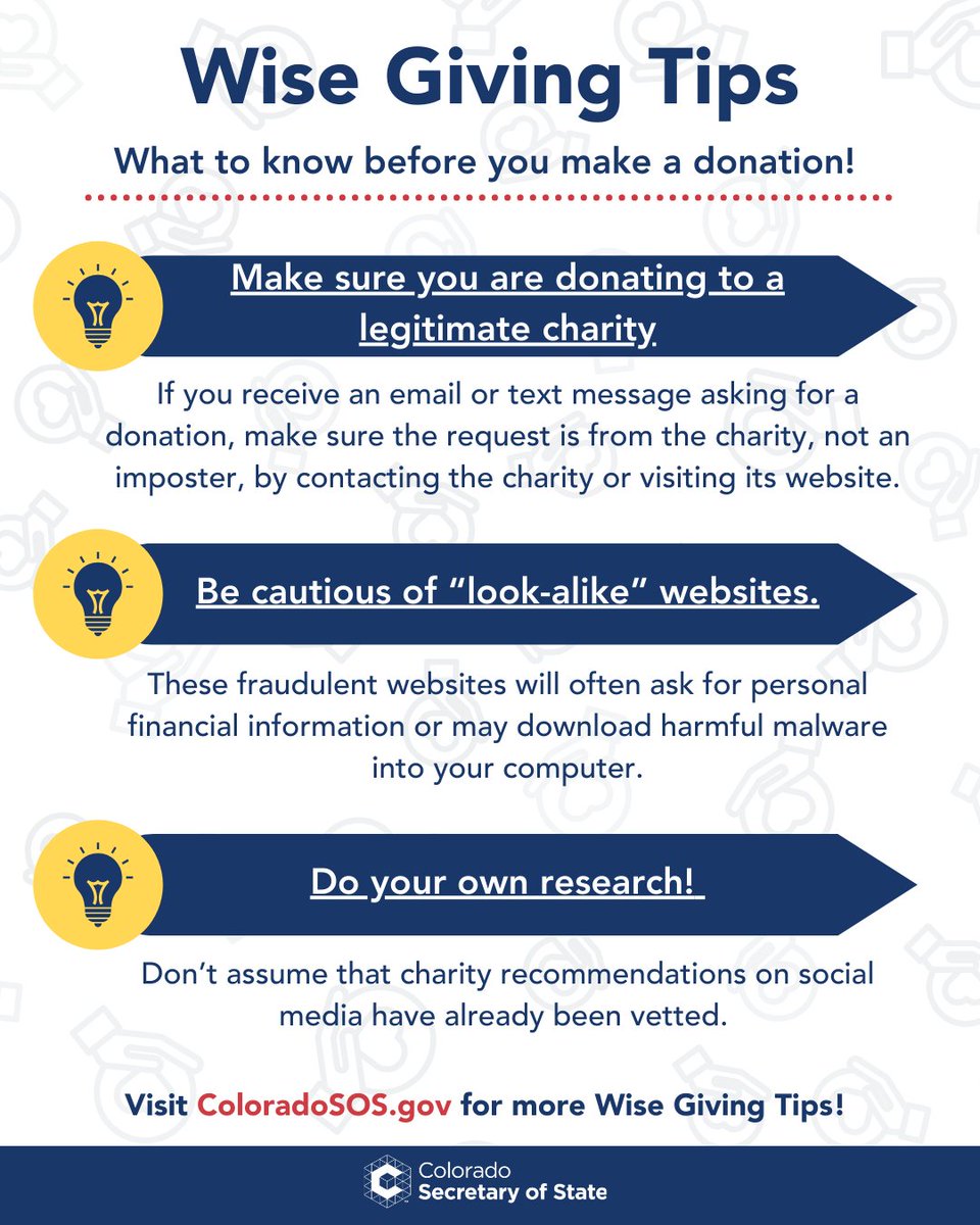 Colorado Secretary of State's Office tweet media