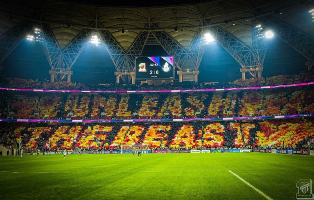 اقرعوا الطبول .. ايقظوا النائمين
اغلقوا النوافذ .. اكتموا الاصوات 
كونوا من المشاهدين .. التزموا الصمت

يوم تاريخي كبير منتظر .. سنشاهد أجواء عظيمة معتادة من جمهور عظيم مثل جمهور الاتحاد 

#الاتحاد_الفيحاء |#دوري_روشن_السعودي