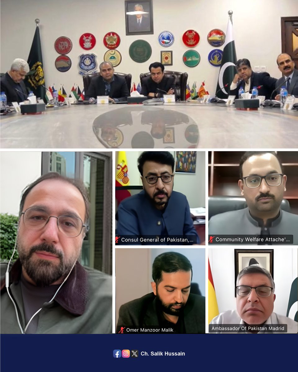 وفاقی وزیر چوہدری سالک حسین نے اسپین میں مقیم غیر دستاویزی پاکستانیوں کو قانونی حیثیت دلانے کے لیے عملی اقدامات کا آغاز کر دیا ہے۔ اس سلسلے میں انہوں نے وفاقی وزیر داخلہ سید محسن رضا نقوی کو اعتماد میں لیتے ہوئے میٹنگ کی درخواست کی تاکہ تمام انتظامی رکاوٹیں دور کی جا سکیں۔

ایک