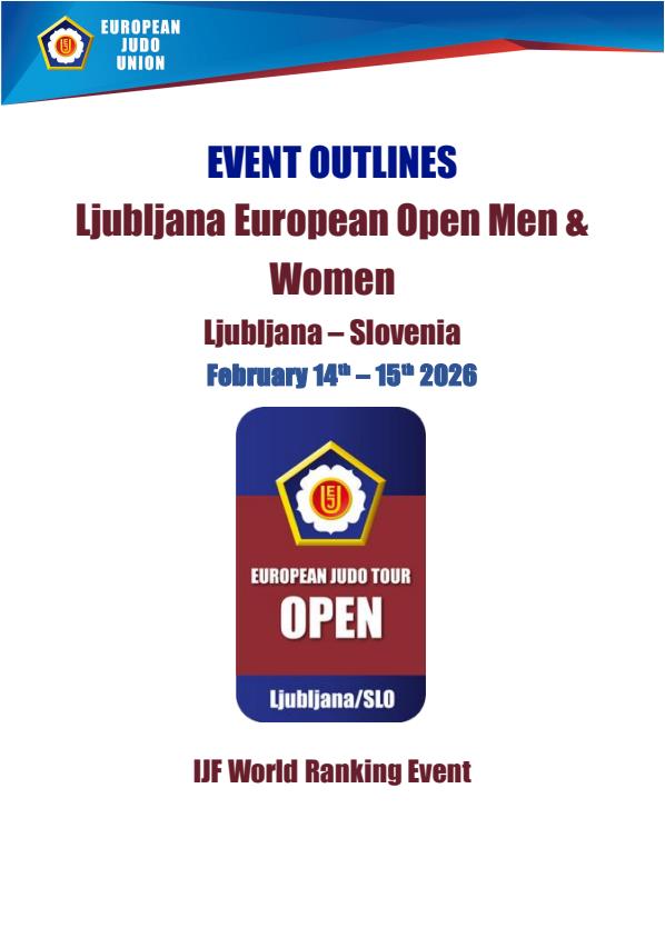 Fco. Javier Lassa, Igor León, Paula Beorlegui y Marta Beorlegui participan este fin de semana en la European Open de Judo de Slovenia. 14-02-26 fnjudo.com/noticia/1559/4…