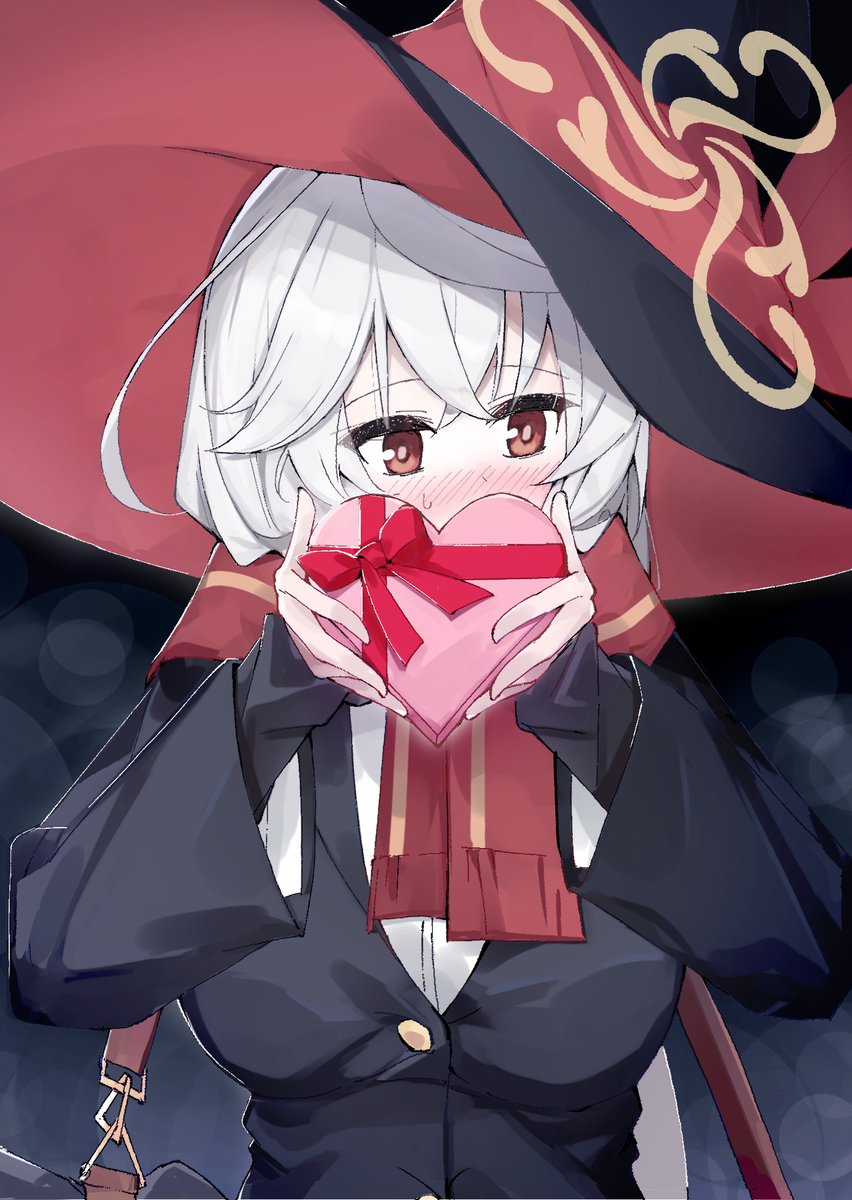 DICE_choco's tweet photo. バレンタインエリちゃん #ブルアカ https://t.co/nQ5q5JkMQy