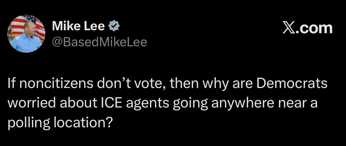 Because DHS paramilitaries are masked, heavily armed, poorly trained, and have been terrorizing Americans for months.  Because Americans don't want to vote at gunpoint. #holdfast