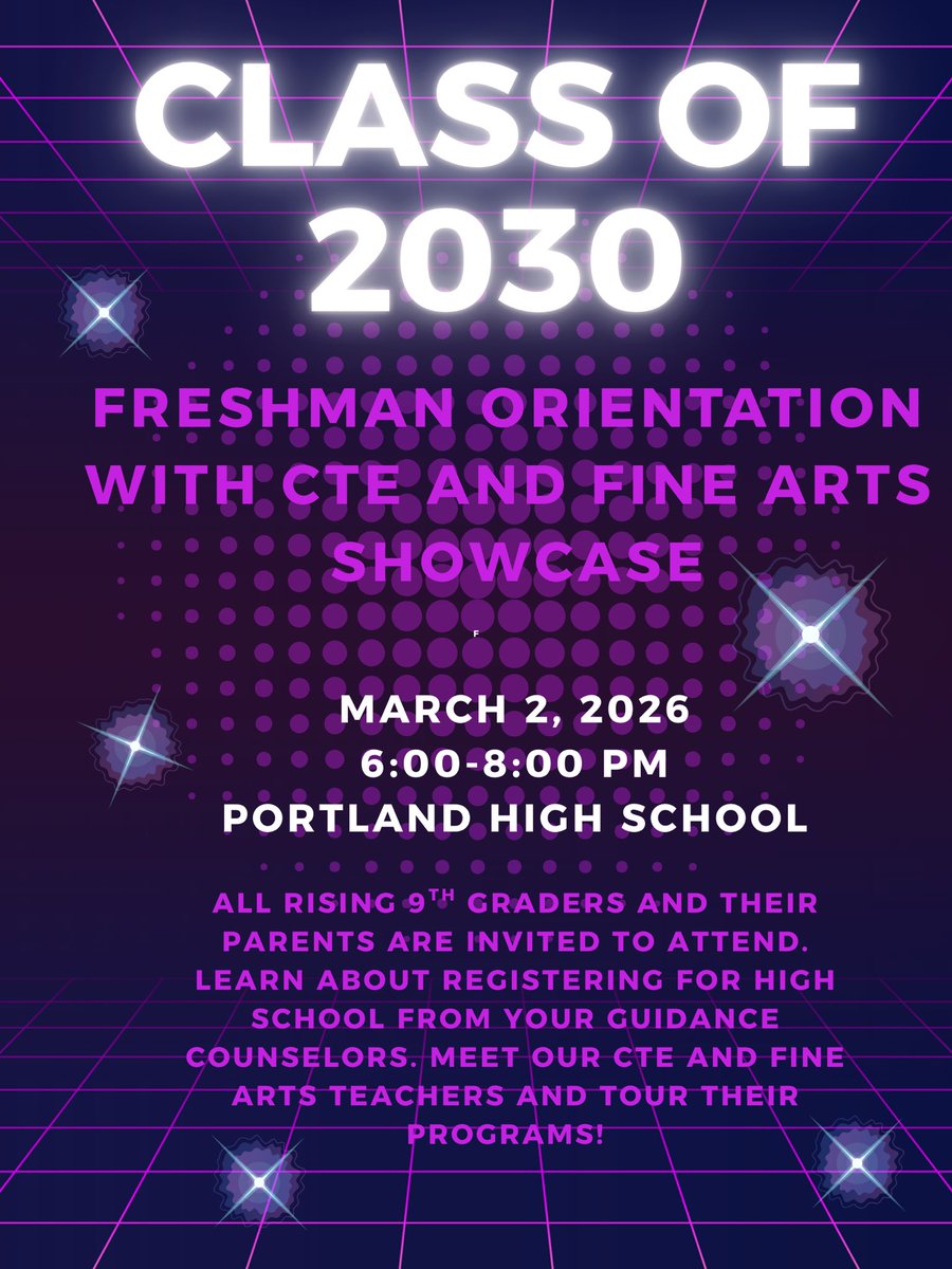 Portland High School CTE tweet media