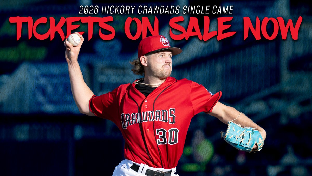 Hickory Crawdads tweet media
