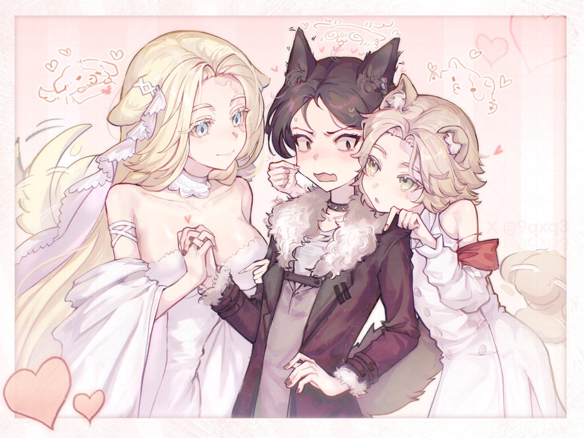 #ココイヌ
性転換百合。超かO姫見たあとずっとこうしたかったよ…ԅ(¯﹃¯ԅ)(ネタバレ、超Oヤ姫の方けどな！