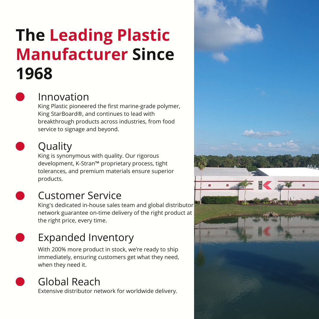 King Plastic Corp. tweet media