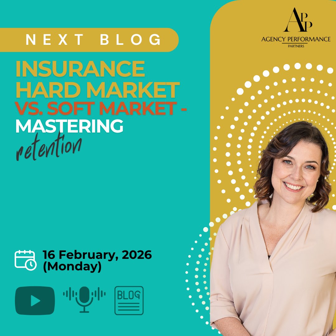 Appsinsurance's tweet image. 🚨 New Blog Launching 02.16.26! 🚨

Insurance Hard Market vs. Soft Market – Mastering Retention

Independent insurance agency owners, take note! 

#AgencyPerformancePartners #InsuranceInsights #IndependentAgents #ClientRetention #InsuranceStrategy #HardMarket #SoftMarket