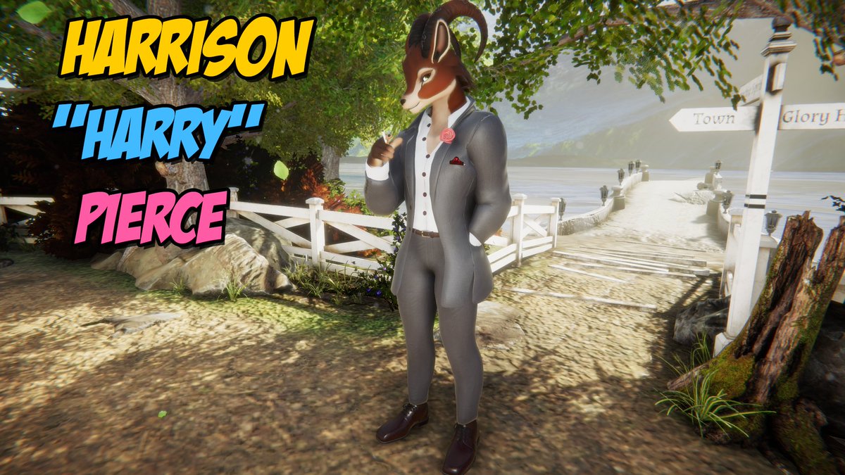 Valentine’s Day is coming and we'd like to introduce you to our upcoming mouflon Harrison Pierce!

patreon.com/posts/150643852

Character made by <a href="/BlackyFvne/">FVNE-Blacky 🔞</a> 
#FurryVNE