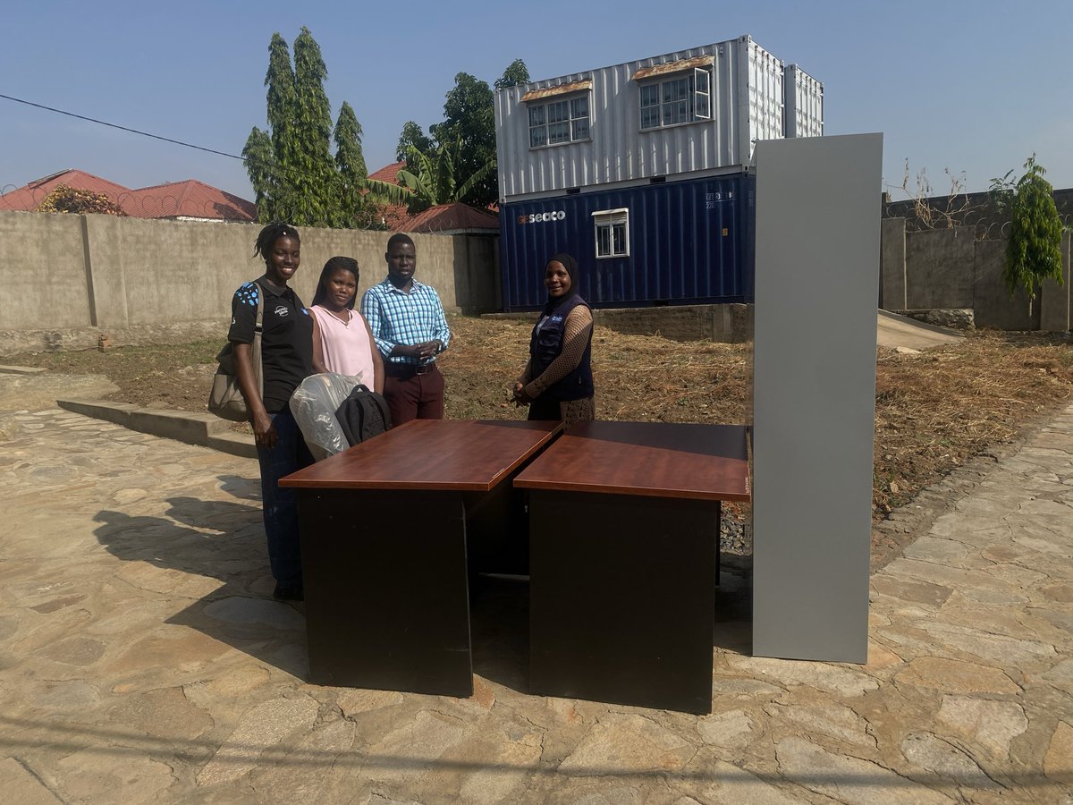 ndyan24's tweet photo. Received office equipments from @PlanUganda today. NDYAN is so grateful for the continuous support and encouragements https://t.co/Qf0l6OBiP2